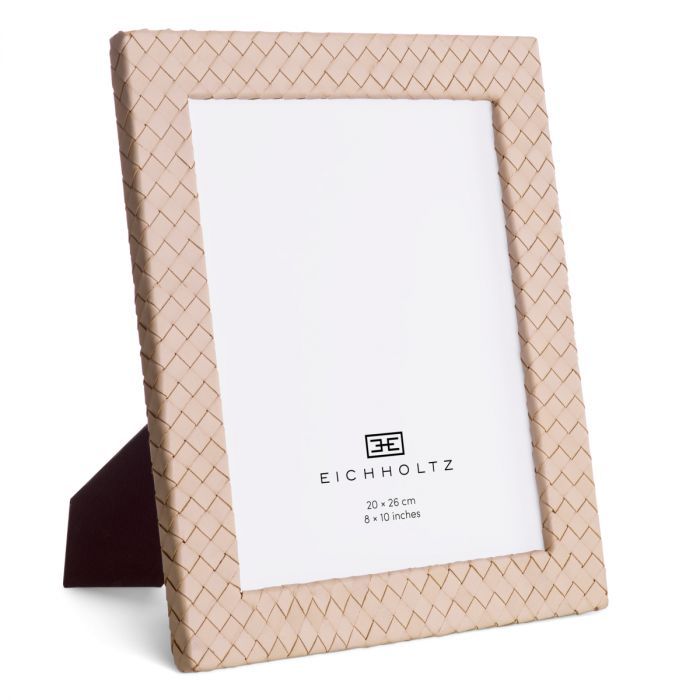 Woven picture frames