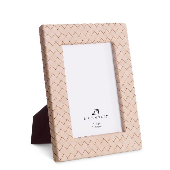 Woven picture frames