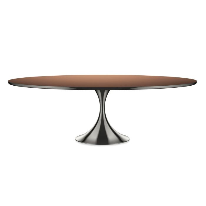 Semper Oval Dining Table - Bronze - 244 cm