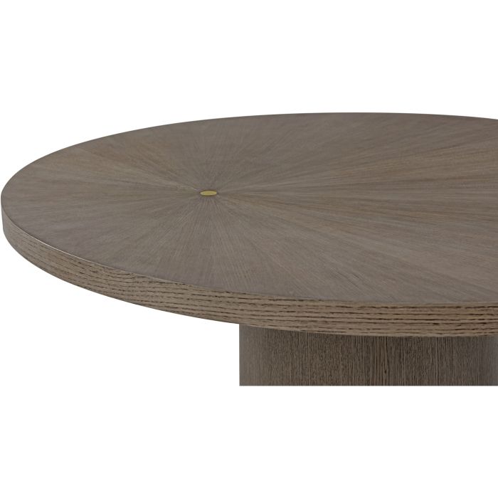 Judith Leiber Round Sunburst Dining Table - Dark