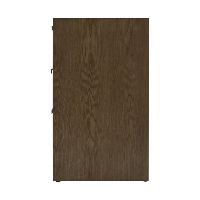 Seven drawer wooden dresser