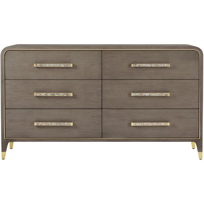 Judith Leiber 6-drawer Dresser - Dark