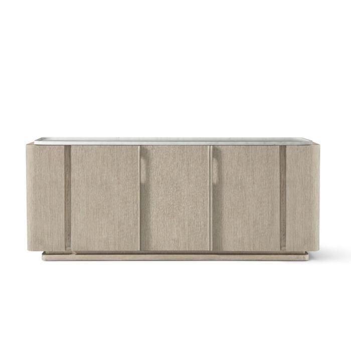 Repose Collection Wooden Sideboard - Wooden Top