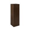 Large walnut veneer pedastal