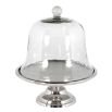 Designer standard cake stand with glass cover