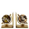 Globe Bookends - Set of 2