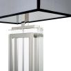 Arlington Table Lamp - Nickel - Grey Shade