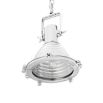 Vintage style pendant with nickel finish 