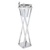 Tall nickel porthole wine-cooler 