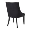 Eichholtz Bermuda Dining Chair - Black Linen