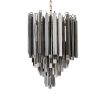 Eichholtz smoked glass wind chime designed chandelier 