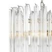 Eichholtz nickel wind chime designed chandelier 