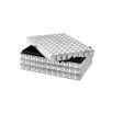 Luxury small nickel pyramid studded box