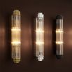 An Art-Deco inspired nickel wall lamp by Eichholtz 