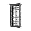black oriental-inspired cabinet