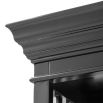 black oriental-inspired cabinet
