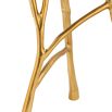 Eichholtz Veritas Side Table - Gold with White Marble