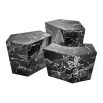 Eichholtz Prudential Coffee Table - Black Marble Set of 3 