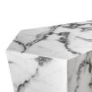 Eichholtz Prudential Coffee Table - White Marble Set of 3 
