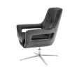 Swivel Chair Flavio - Granite Grey