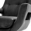 Eichholtz Swivel Chair Flavio - Granite Grey