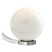 Marble ball base stylish table lamp