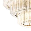 Eichholtz Vittoria Chandelier - Nickel - Small