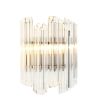 Structural,  glass tube detail statement wall lamp