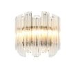 Structural,  glass tube detail statement wall lamp