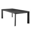 Beautiful modern dining table in dark finish