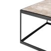 La Quinta Side Table - Beige Marble