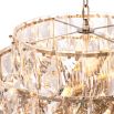 A breathtakingly glamorous chandelier by Eichholtz featuring a sparking crystal glass design that will enrich your interior with everlasting luxury 