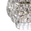 A breathtakingly glamorous chandelier by Eichholtz featuring a sparking crystal glass design that will enrich your interior with everlasting luxury 