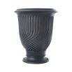 Contemporary antique bronze finished planter by Eichholtz