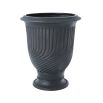 Contemporary antique bronze finished planter by Eichholtz