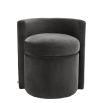 Eichholtz Arcadia Stool - Dark Grey