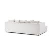 Luxurious Eichholtz deep seated sofa in white fabric