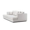 Luxurious Eichholtz deep seated sofa in white fabric