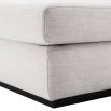 Luxurious Eichholtz deep seated sofa in white fabric