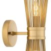 Luxurious Eichholtz antique brass finish wall lamp