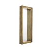 A grand luxurious antique brass dressing mirror