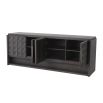 Luxury modern medium bronze finish dresser