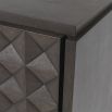 Luxury modern medium bronze finish dresser