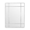 Eichholtz glamorous window-shaped nickel mirror