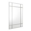 Eichholtz glamorous window-shaped nickel mirror