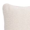 Luxurious cream boucle cushion by Eichholtz