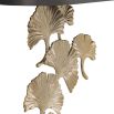 Beautiful botanical brass and bronze wall lamp