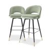 Elegant and modern bar stools in an array of colours