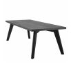 Luxurious Eichholtz black oak wooden dining table