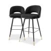 Elegant and modern bar stools in an array of colours